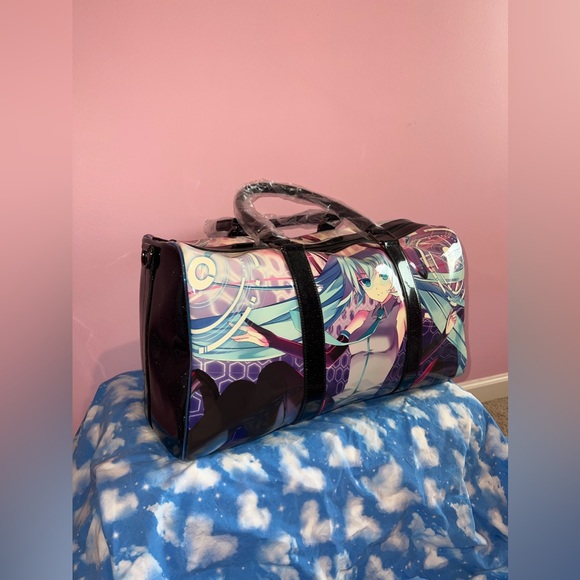 Dolls Kill Bags Dolls Kill X Hatsune Miku Duffle Bag Weekender